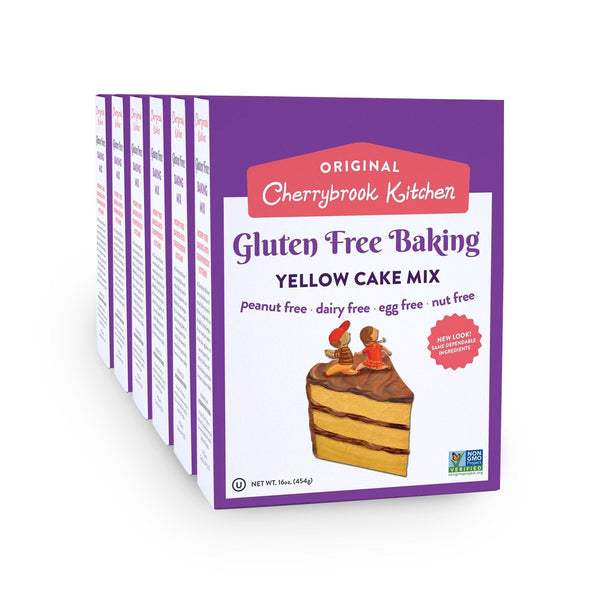 Gluten Free Yellow Cake Mix (6 Box Case) - Hudson River Foods