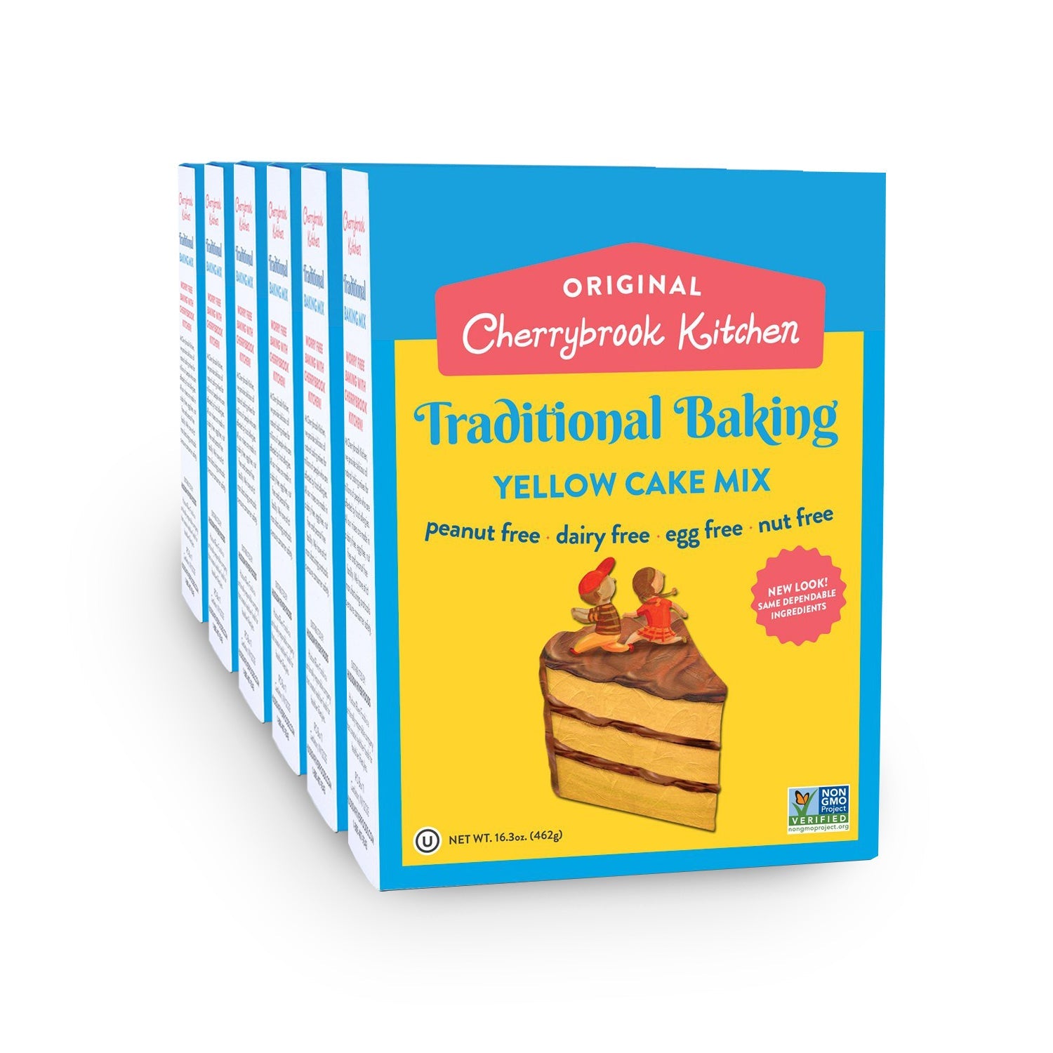 Traditional Yellow Cake Mix (6 Box Case) Cherrybrook Kitchen