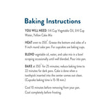 Yellow Cake Mix (Single Box) - Hudson River Foods